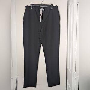 Figs Black Pants Po 2340 Pisco Slim Sz L New